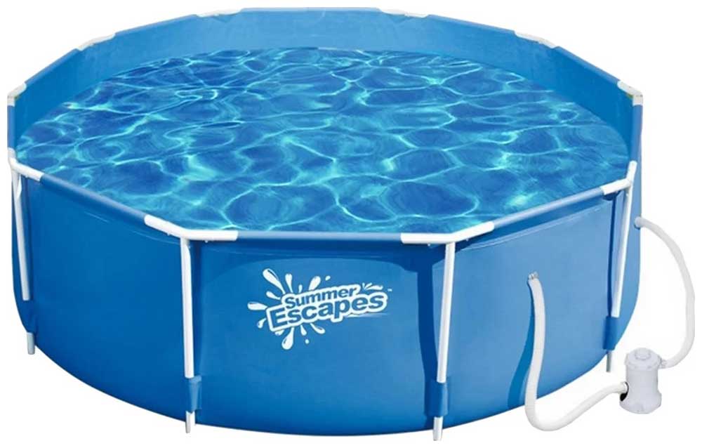 Бассейн каркасный Polygroup 305х107 см, 6300 л, фил.-насос 2270 л/ч (P20-1042-A)