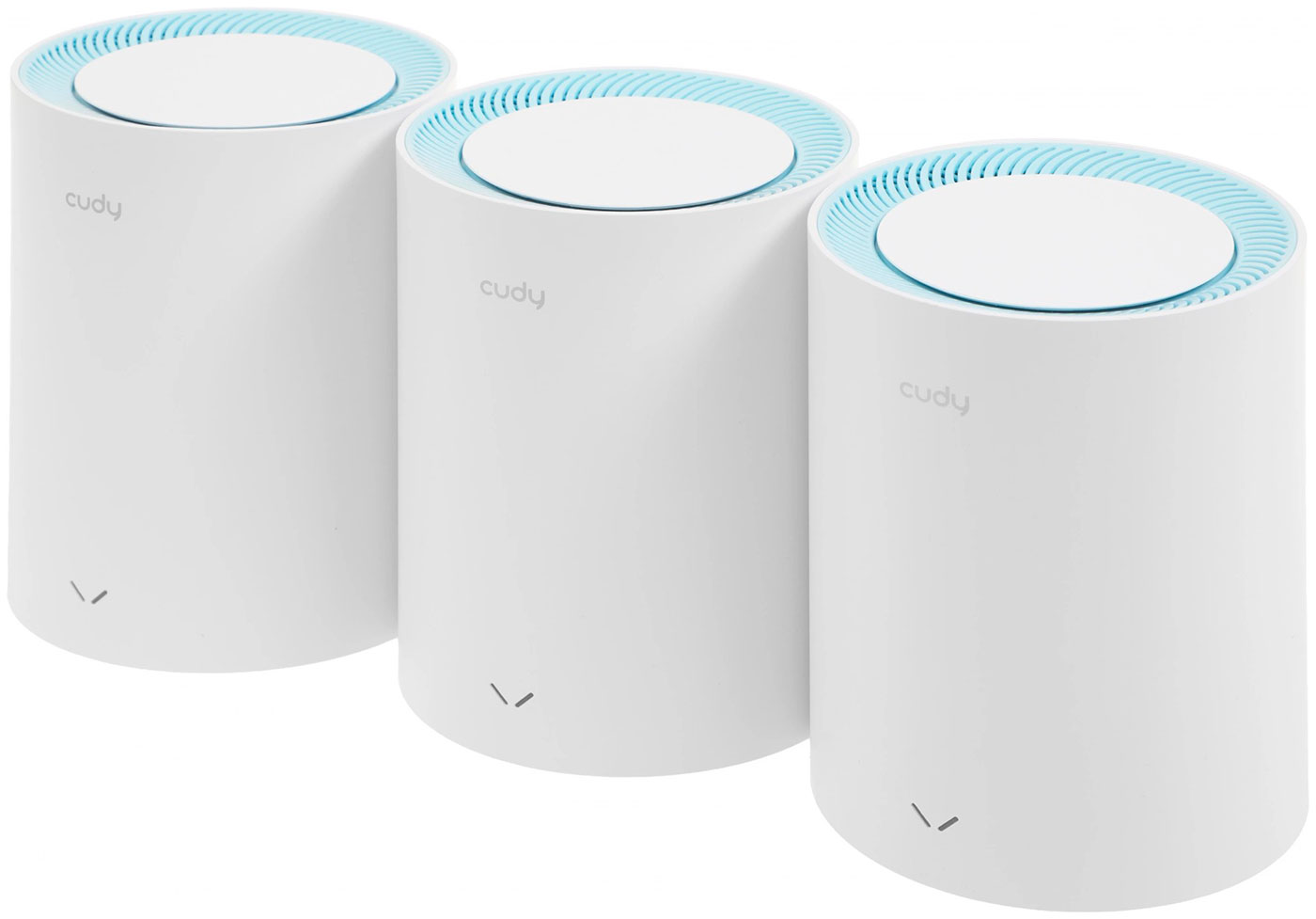 Изображение товара Система Mesh Cudy M1200(3-Pack), AC1200, 2 LAN 10/100 Мбит/с