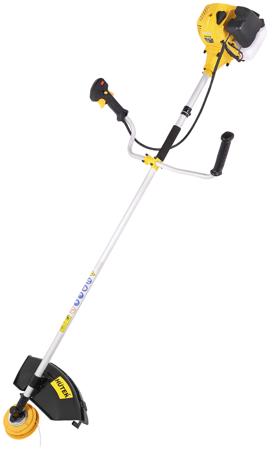 Изображение товара Бензиновый триммер Huter GGT-2500T мощностью 2.5 кВт для больших участков и сложных работ