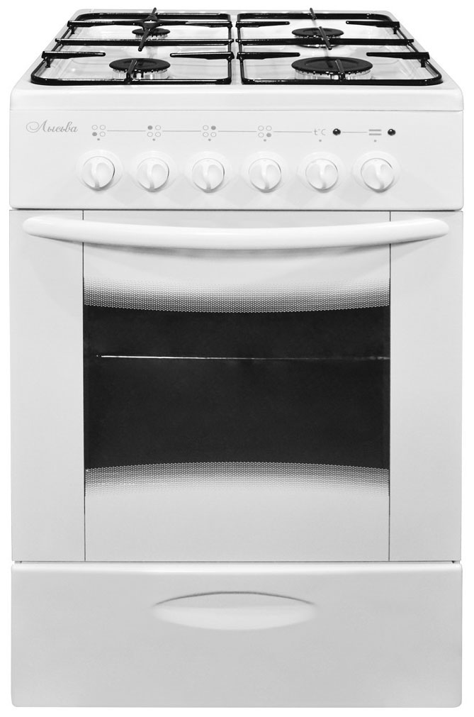 цена Комбинированная плита Лысьва ЭГ 4к01 МС-2у белая, без крышки