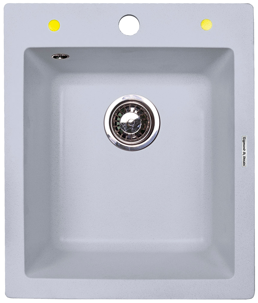 Изображение товара Кухонная мойка Zigmund Shtain Platz 425 из искусственного гранита с отверстием под смеситель