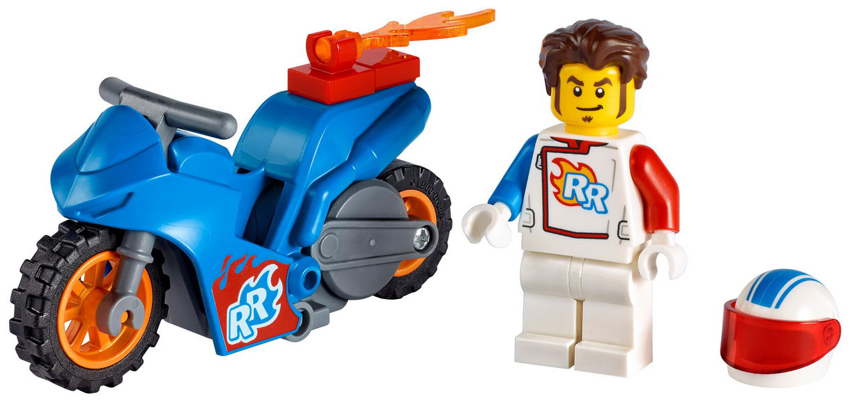 Изображение товара Конструктор Lego Реактивный трюковый мотоцикл, 60298 Изображение товара Конструктор Lego Реактивный трюковый мотоцикл, 60298