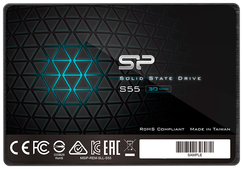 Изображение товара SSD накопитель Silicon Power 2.5 Slim S55 480 Гб SATA III (SP480GBSS3S55S25)