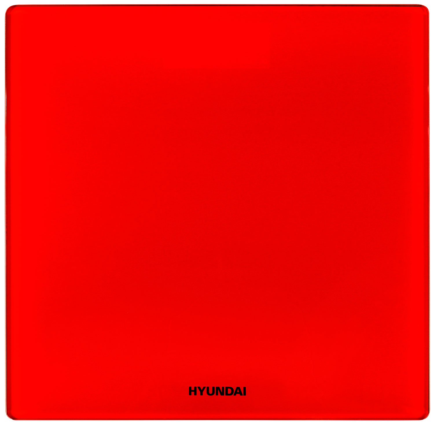Весы напольные Hyundai H-BS03612 красный