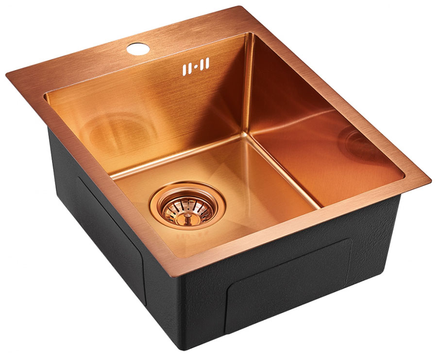 Изображение товара Кухонная мойка Emar EMB-128A PVD Nano Coppery
