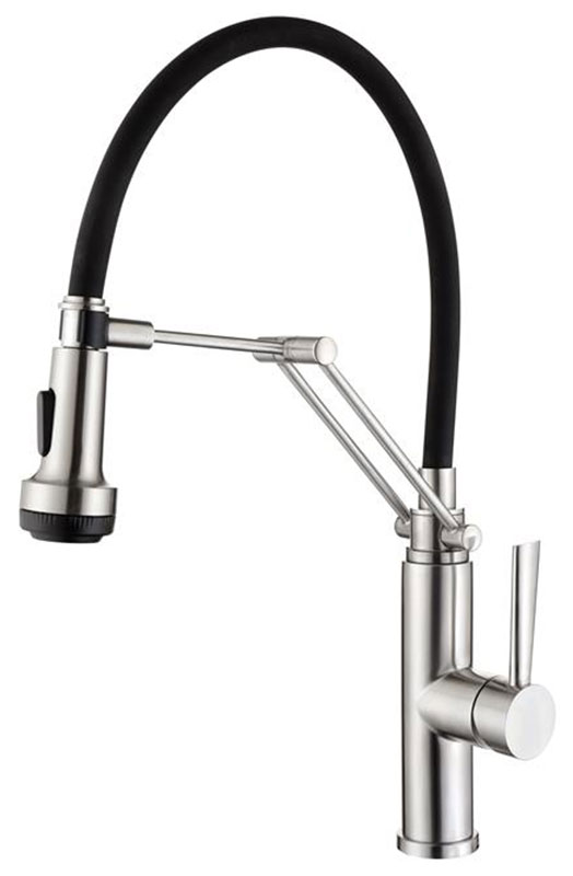 Изображение товара Кухонный смеситель Emar ЕСВ 7012 сатин