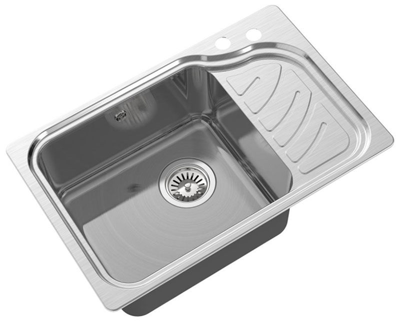 Изображение товара Кухонная мойка Oulin OL-327L Сатин