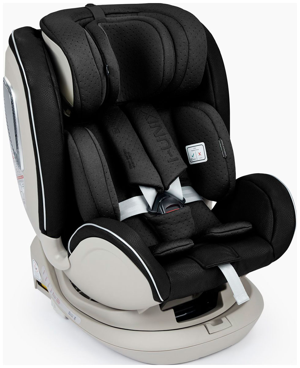 Изображение товара Автокресло Happy Baby I-UNIX черный для детей 0-12 лет с вращающимся основанием