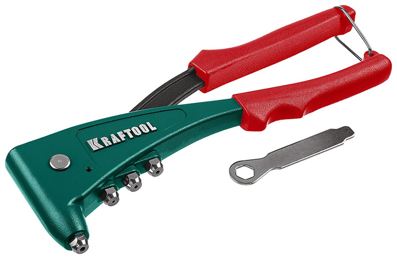 Изображение товара Заклепочник с функцией FIX удержание заклепки Kraftool X-5F в кейсе, 31173-H6_z01