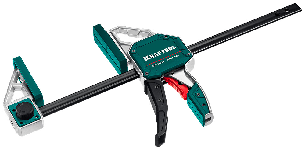 Изображение товара Струбцина пистолетная Kraftool EXTREM 300/95 для столярных и слесарных работ