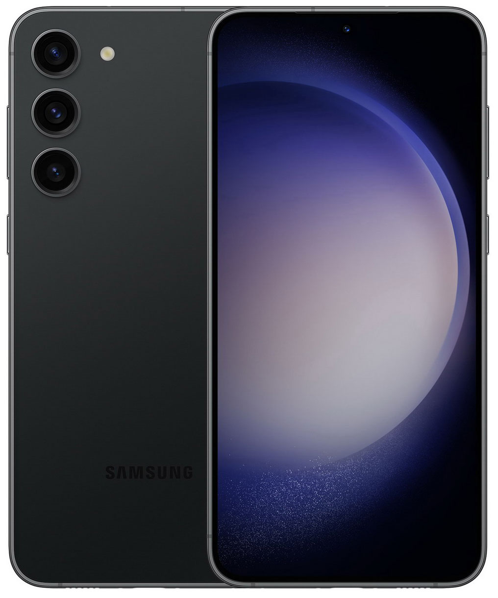 Смартфон Samsung Galaxy S23+ 8/512Gb Phantom Black (SM-S916BZKCMEA) держатель сим карты sim карты памяти microsd для samsung j330 galaxy j3 2017 j530 galaxy j5 2017 j730 galaxy j7 2017 компл 2 шт черный