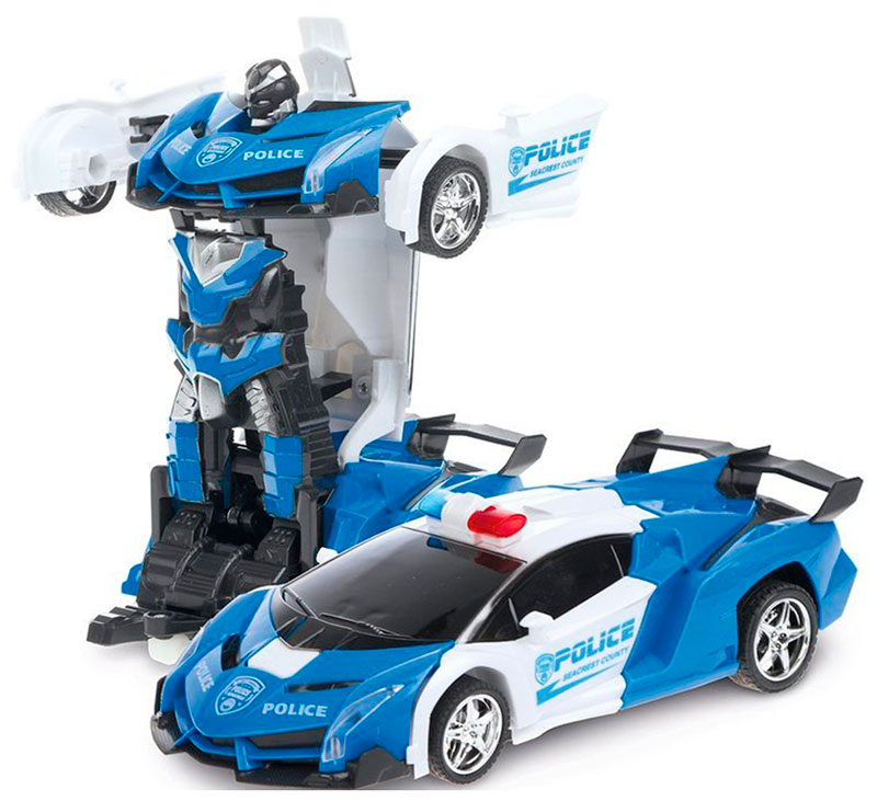 Машина-робот радиоуправляемая Crossbot Astrobot Осирис Полиция, аккум. (70617)