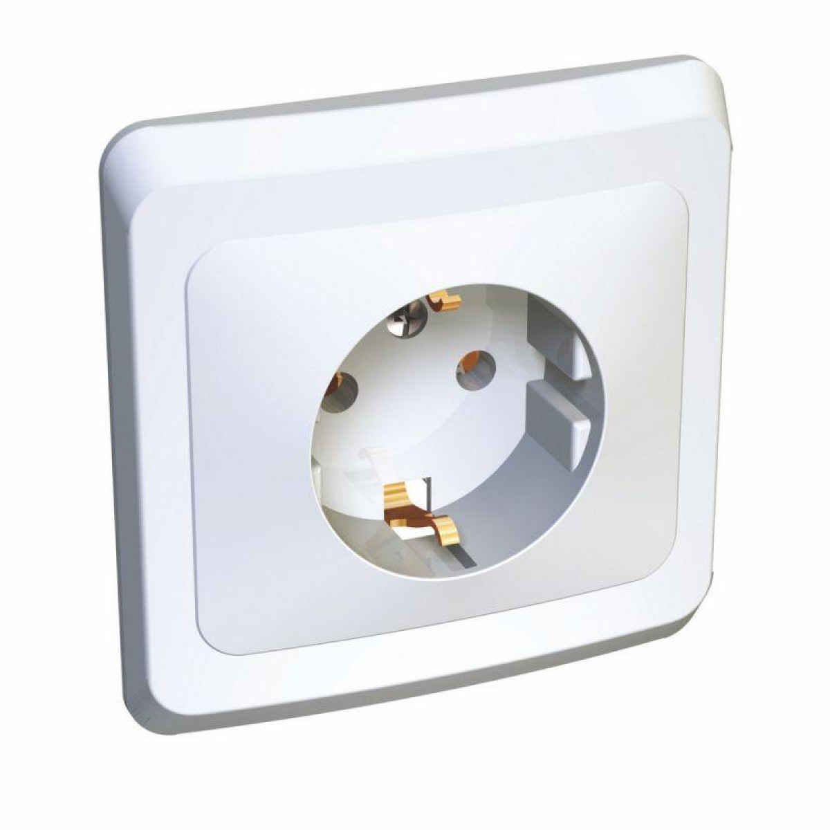 Изображение товара Розетка Systeme Electric Этюд 16А IP20 для домашней электропроводки