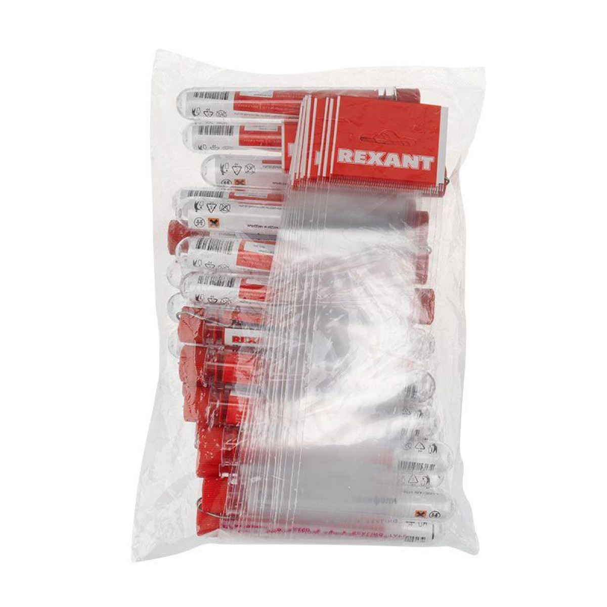 Изображение товара Припой без канифоли Rexant ПОС-30 10г d1.0мм для пайки