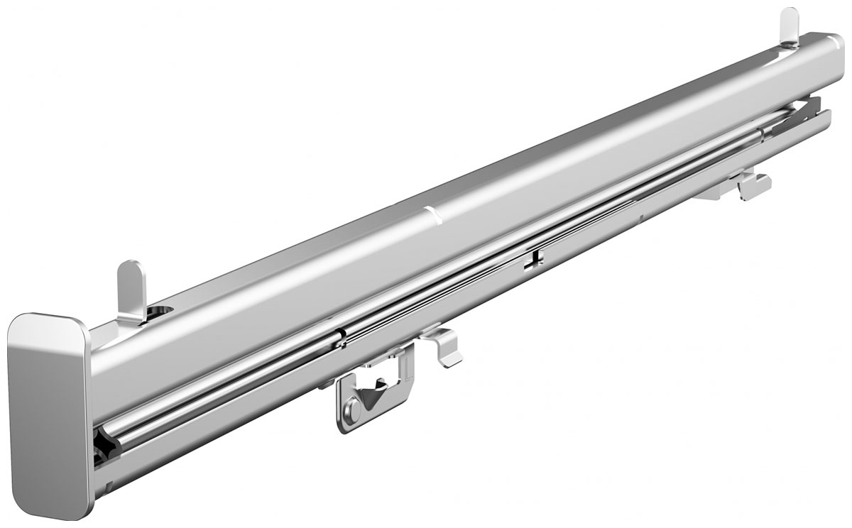 Изображение товара Телескопические направляющие Weissgauff HEM 73100 для духовок, нержавеющая сталь, гарантия 3 года