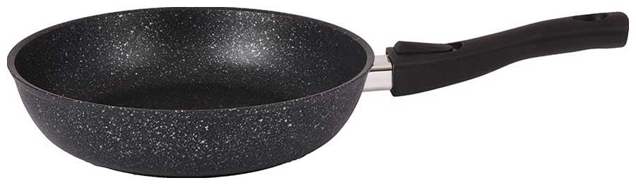 Изображение товара Сковорода Kukmara Marble Induction, 28 см, со съемной ручкой (темный мрамор) смти282а