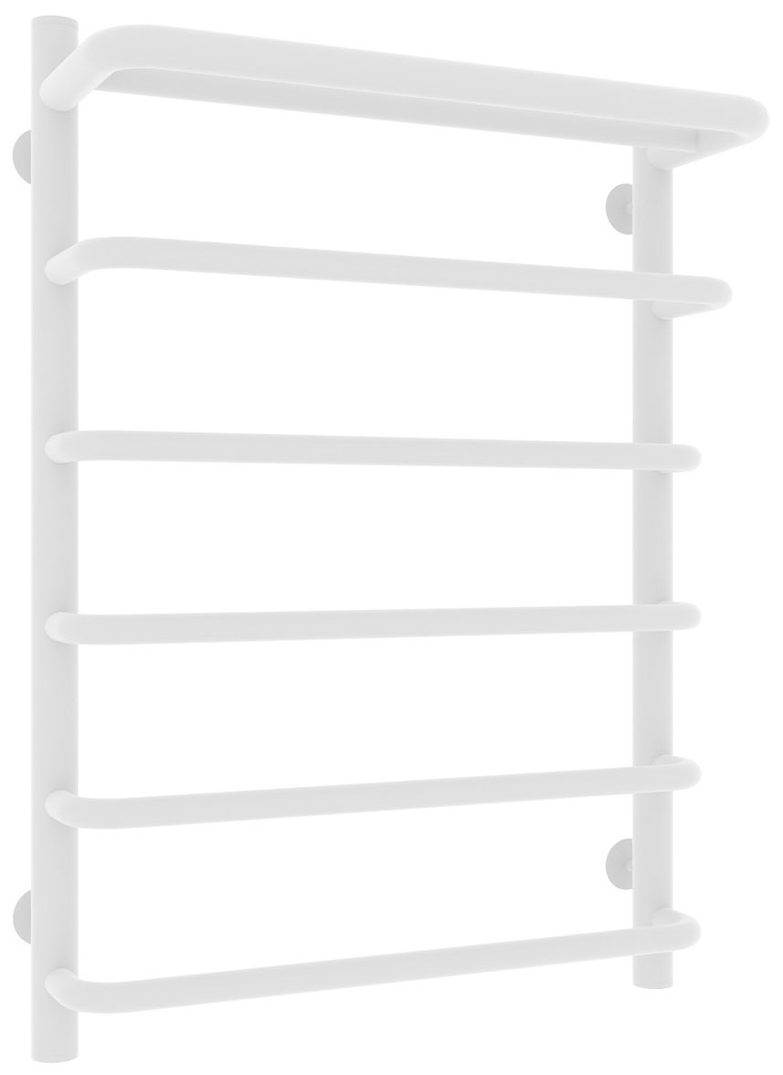 Изображение товара Полотенцесушитель водяной Laris Стандарт с полкой П6, 500х700, белый муар (73208012БМ)