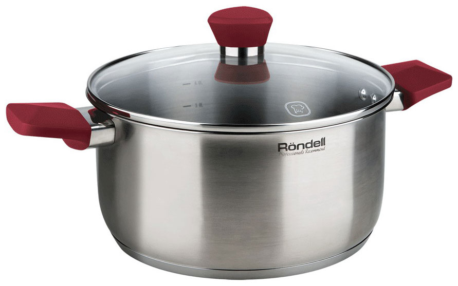 Изображение товара Кастрюля Rondell RDS-814 Strike 20 см нержавеющая сталь индукция