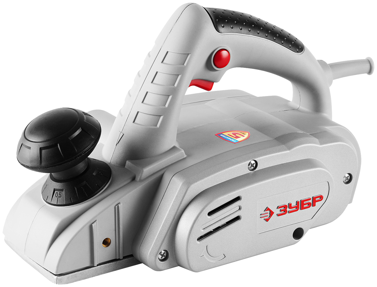 Изображение товара Электрический рубанок Зубр ЗР-750-82 мощностью 750 Вт