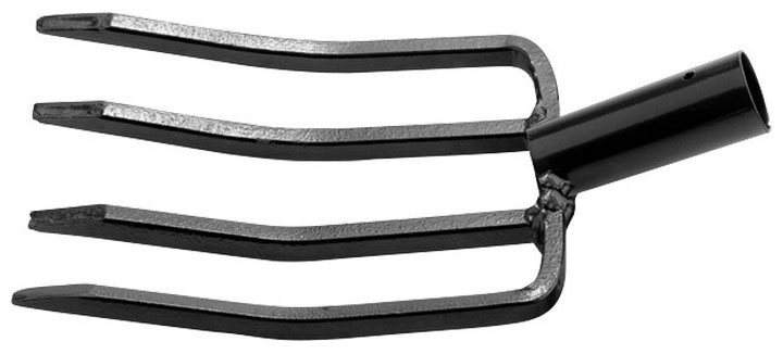 Изображение товара Вилы Сибртех 63833 для садовых работ, 185x270 мм, сталь, Россия