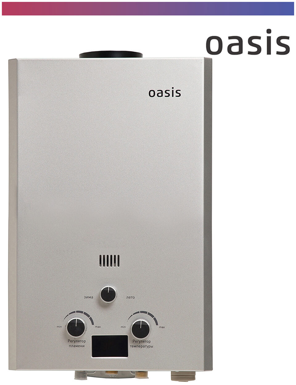 Изображение товара Газовый водонагреватель Oasis OR-16 S стальной