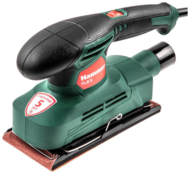 Изображение товара Вибрационная шлифовальная машина Hammer PSM180 180Вт профессиональный инструмент