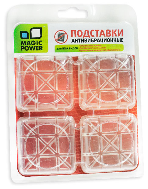 

Силиконовые антивибрационные подставки Favorit MP-610-1 для стиральных машин и холодильников