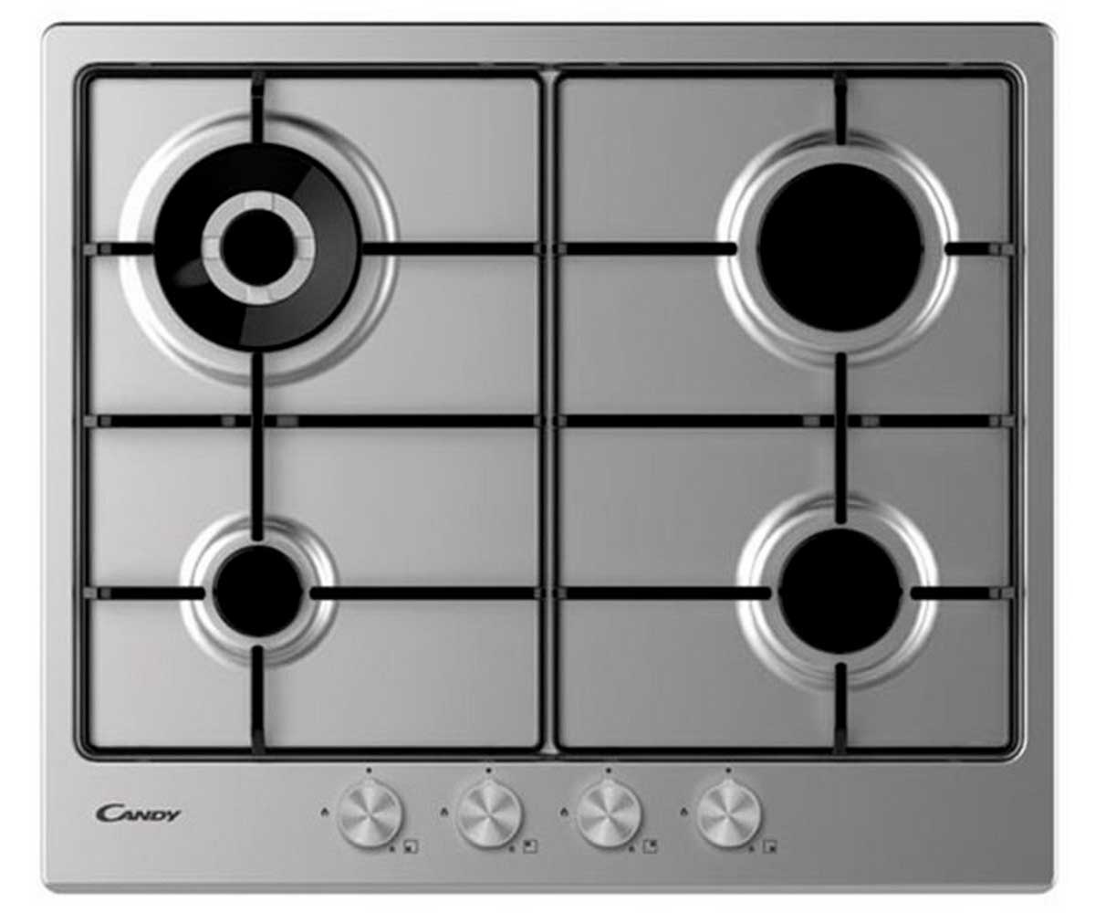 Изображение товара Газовая варочная панель Candy CHW6BR4WPX с четырьмя конфорками и электроподжигом