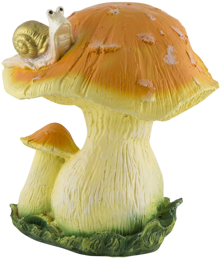 Изображение товара Фигурка садовая Park Гриб с улиткой H-29см 169394