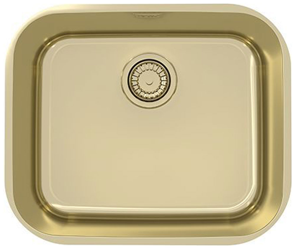 Изображение товара Кухонная мойка Alveus VARIANT MONARCH P 10 GOLD 480X400X180 с выпуском без сифона (1113575)