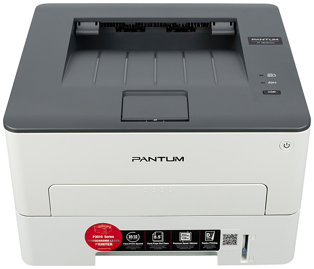 Принтер Pantum P3010D A4 Duplex принтер лазерный pantum p3010d ч б a4 серый