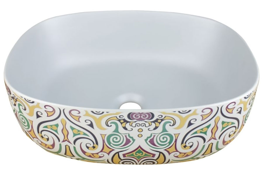 Изображение товара Раковина Bronze de Luxe MURANO, разноцветная (4035)