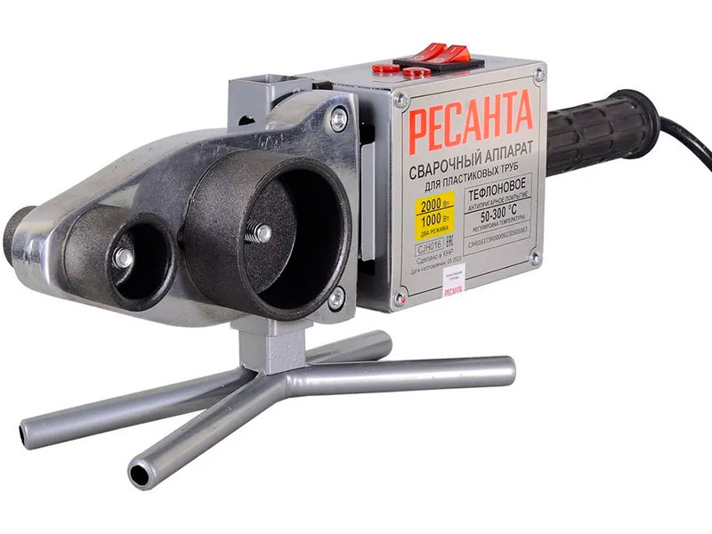 Изображение товара Аппарат для сварки ПВХ труб Ресанта АСПТ-2000А