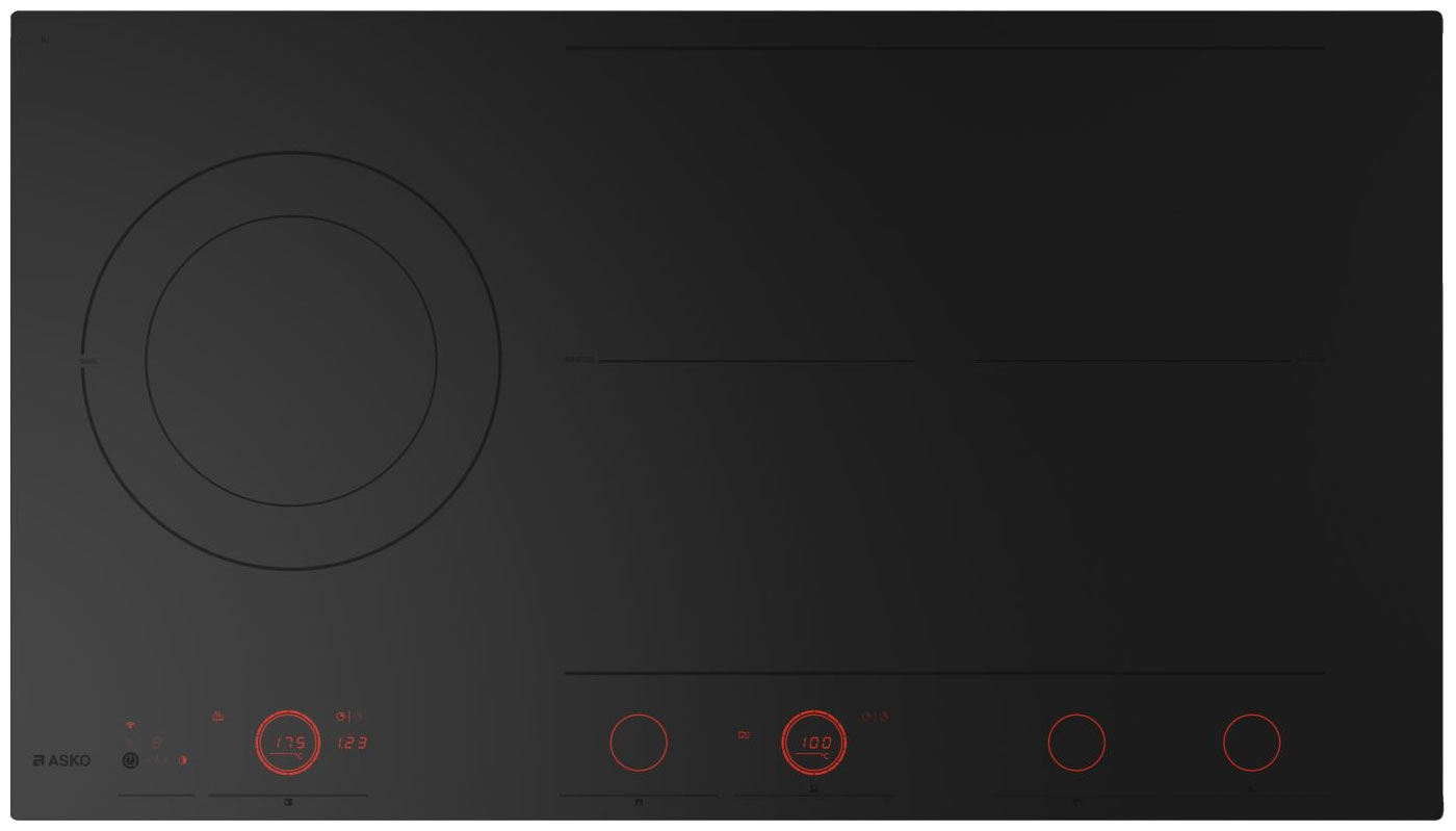 Изображение товара Электрическая индукционная варочная панель Asko HID925MFC с расширением и Wi-Fi