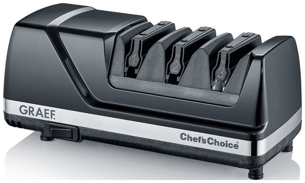 Изображение товара Электрическая ножеточка Graef CX-110 для точной заточки ножей с алмазным покрытием
