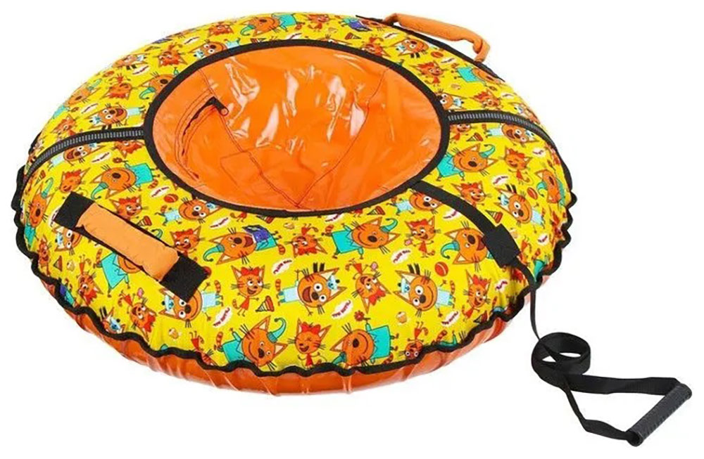 Изображение товара Тюбинг принтованный Ника Три кота, 90 см (ТБ2-90/ТК)