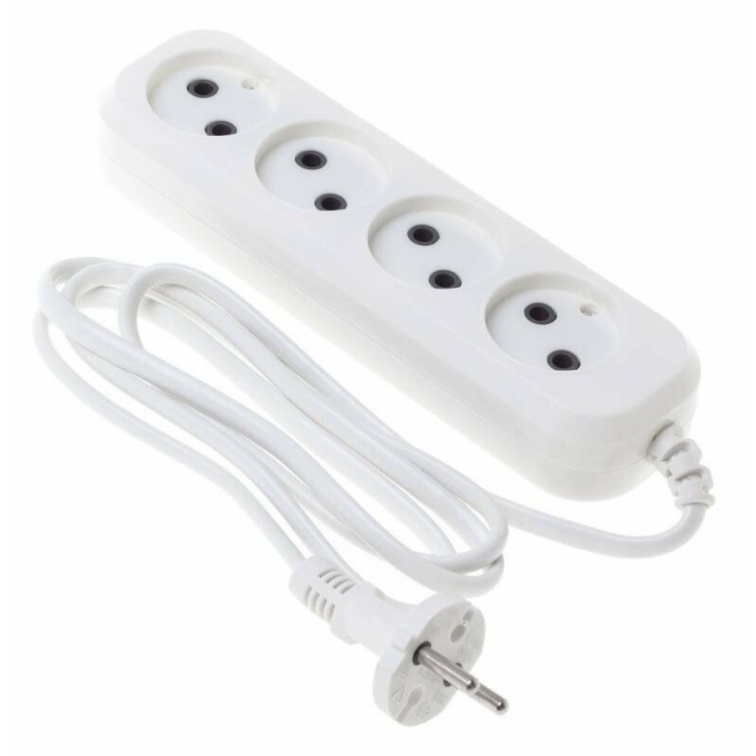 Изображение товара Сетевой удлинитель Buro BU-PSL4.1/W 4 розетки 1.5м белый