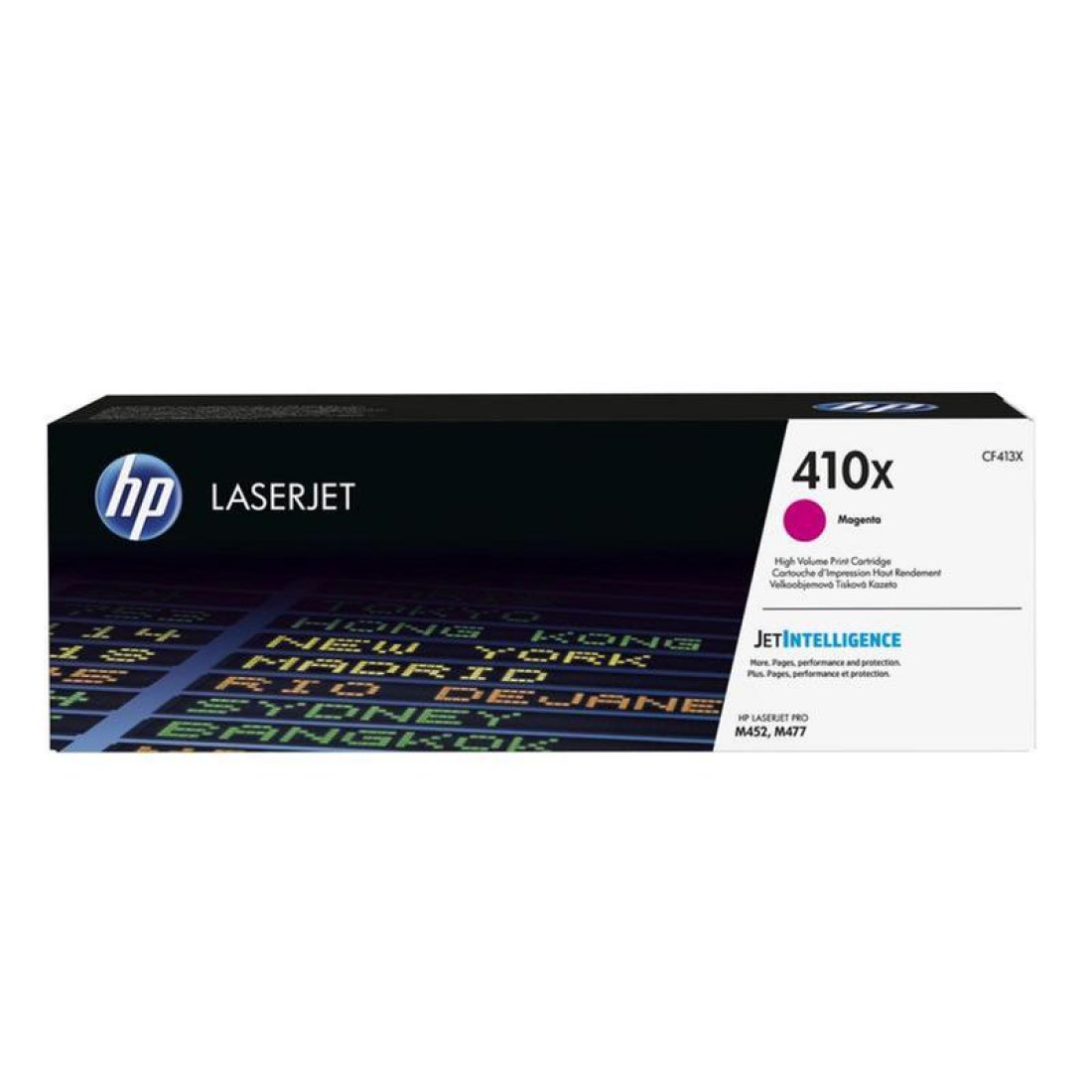 Изображение товара Лазерный картридж HP 410X CF413X пурпурный для LJ Pro M452/M477 5000 страниц