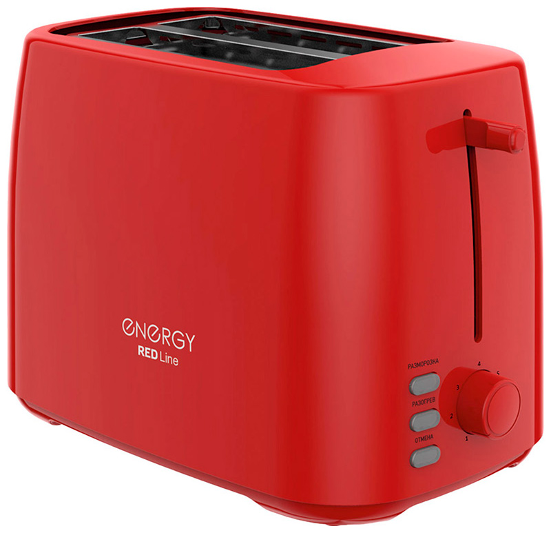 Изображение товара Тостер Energy EN-260, красный (106197)