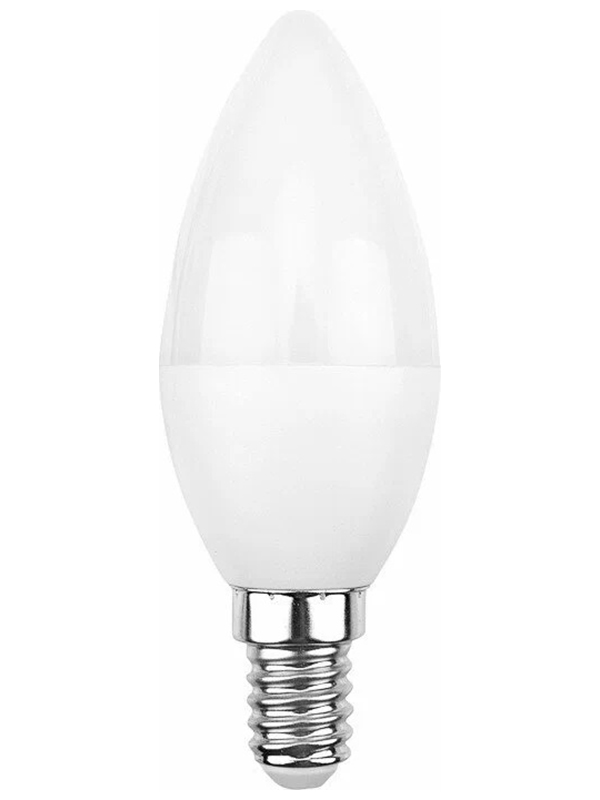 Изображение товара Светодиодная лампа Rexant Свеча CN 9.5Вт E14 теплый белый свет