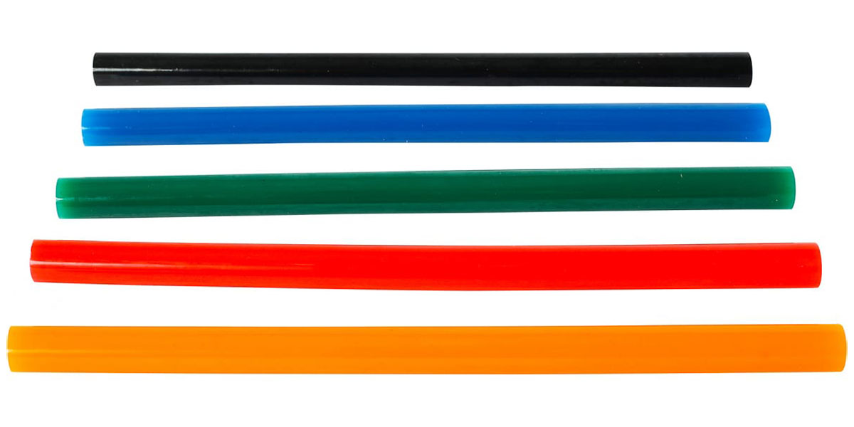 Изображение товара Стержни клеевые Patriot EDGE by 11х200 мм, набор цветных стержней