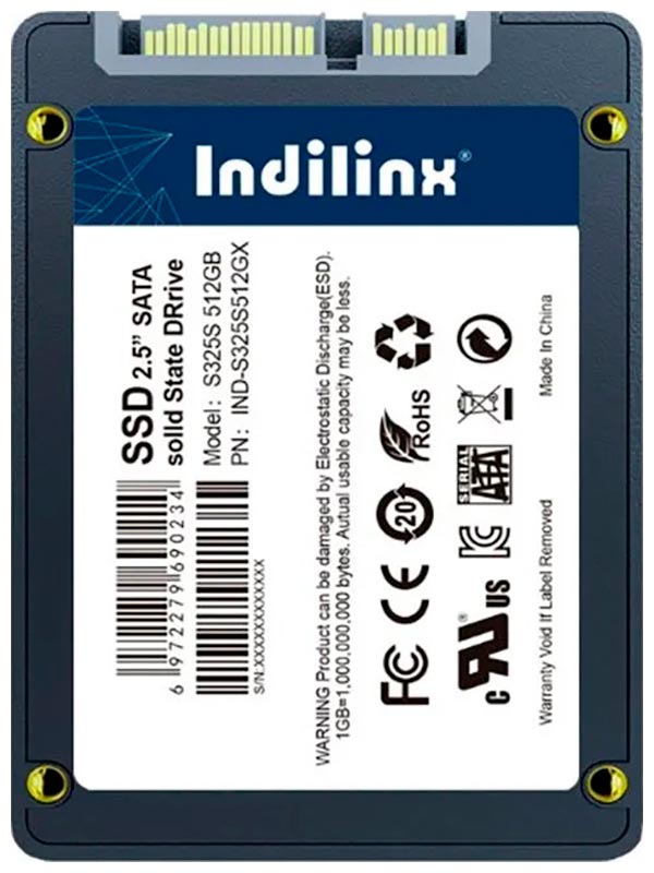 Изображение товара SSD накопитель Indilinx S325S 2.5 512 Гб SATA III (IND-S325S512GX)