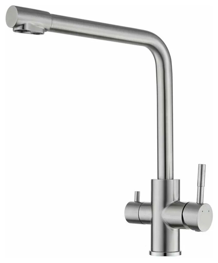 

Кухонный смеситель D-Lin H159315-1, сатин