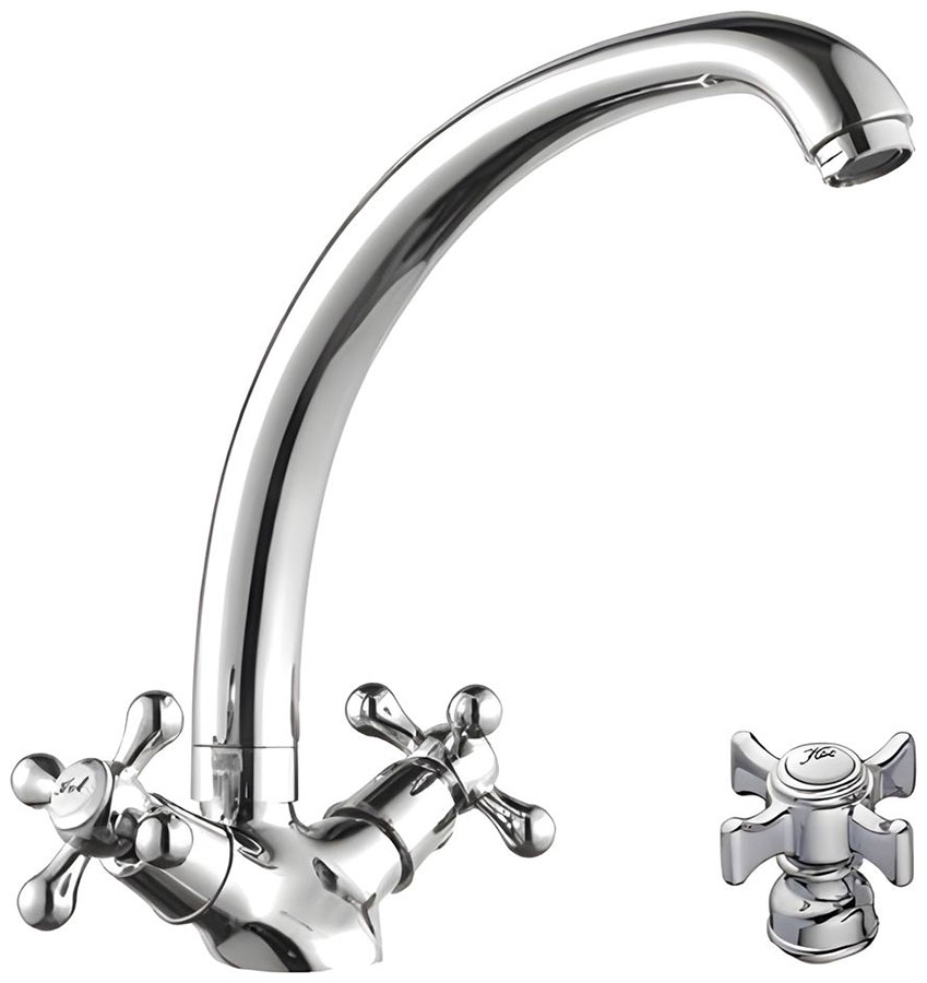 

Кухонный смеситель D-Lin D153807-D, хром