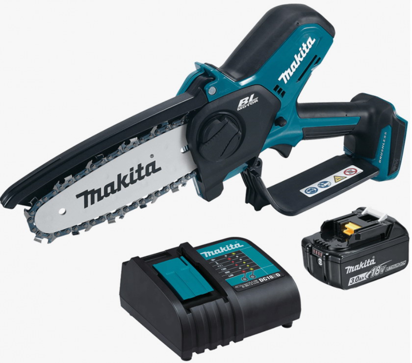 Изображение товара Аккумуляторная цепная пила Makita DUC150SF 18 В 150 мм бесщеточный двигатель