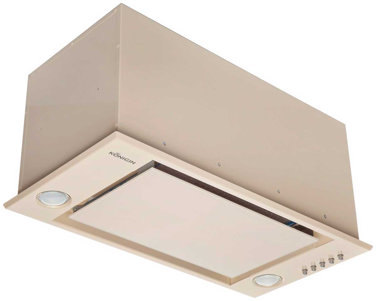 Изображение товара Внутреняя встроенная вытяжка Konigin Checkbox Ivory 60, 900 м3/ч, Польша