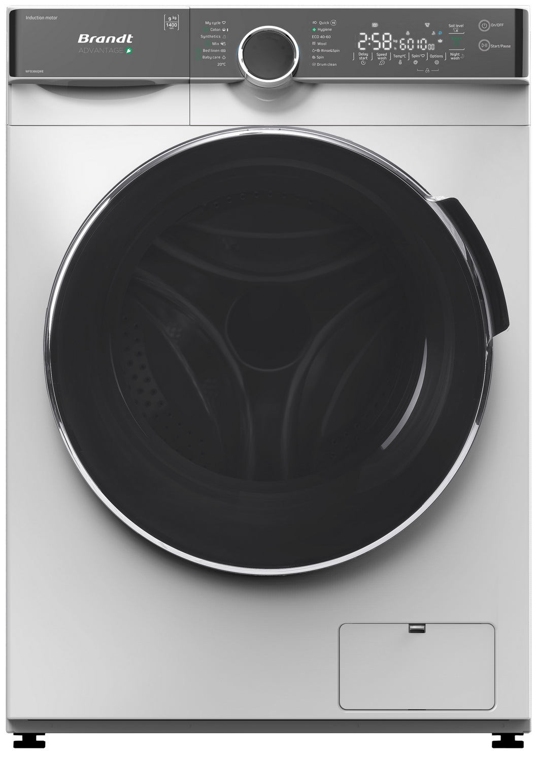 

Стиральная машина Brandt WFB386QWE, Белый
