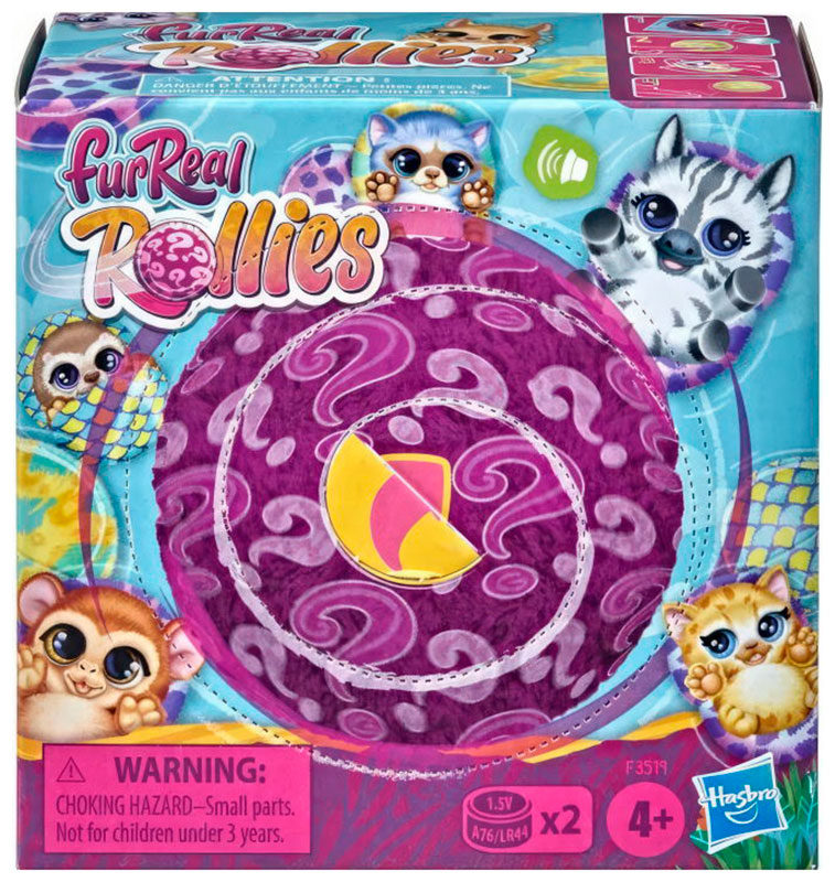 Интерактивная мягкая игрушка FurReal Friends Rollies F3519 Интерактивная мягкая игрушка FurReal Friends Rollies F3519