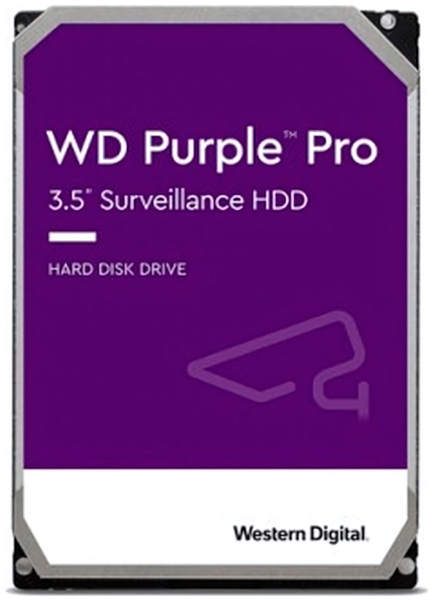 Изображение товара Жесткий диск Western Digital 3.5" 14TB Purple Pro Surveillance HDD SATA 6Gb/s 7200 rpm (WD142PURP)