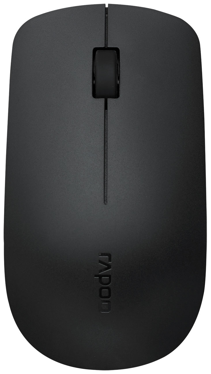 Изображение товара Беспроводная мышь Rapoo M20 Plus черная 1000 dpi радиоканал USB